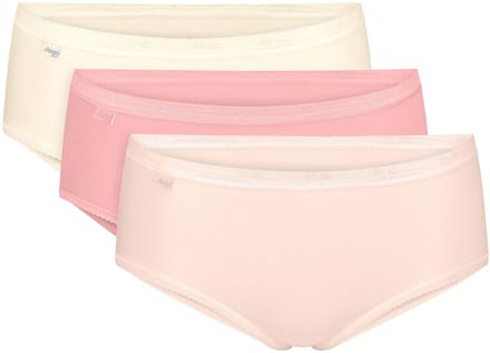 Damesslipjes Sloggi Basic+ Midi (x3)
