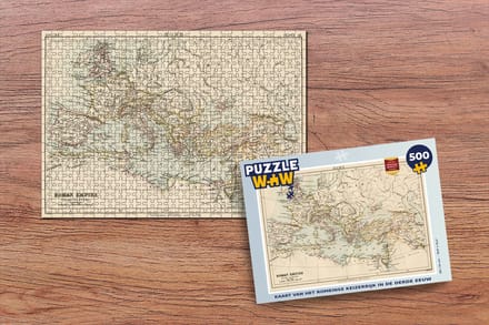 Puzzel Geschiedenis - Rome - Landkaart - Legpuzzel - Puzzel 500 stukjes