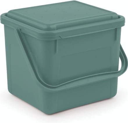 Rotho BIO Compostemmer 5 liter - geurwerende afdeksel voor biologisch afval