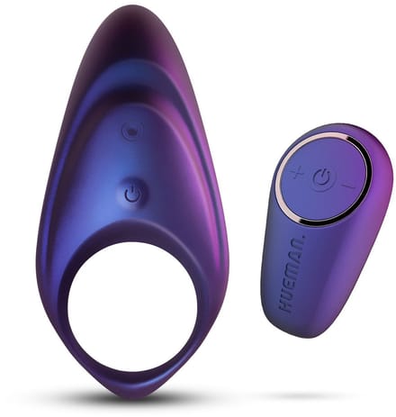 Hueman - Neptune Vibrerende Cockring + Afstandsbediening