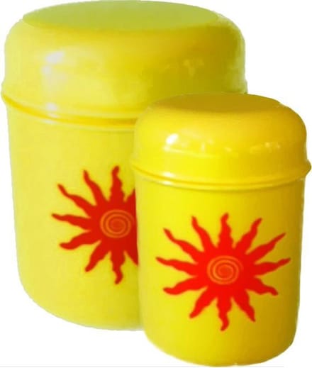Wattenpot en Wattenstaafpot Zon Geel Rotho