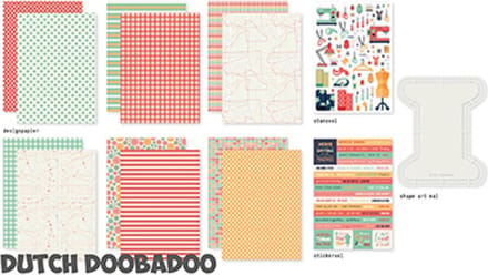 Dutch Doobadoo One More Stitch set 472.100.004 A5