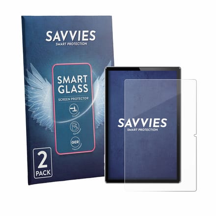 2 Stuks Savvies Screenprotector - geschikt voor Simplori T18 - beschermfolie glas transparant
