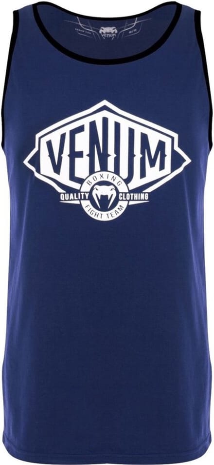 Venum Stamp Tanktop Katoen Blauw - M