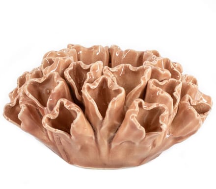 Waxinehouder keramiek buds sandstone