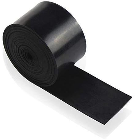 Rubber Strip 1/16" Dikte X 2" Breed X 10' Lang voor DIY
