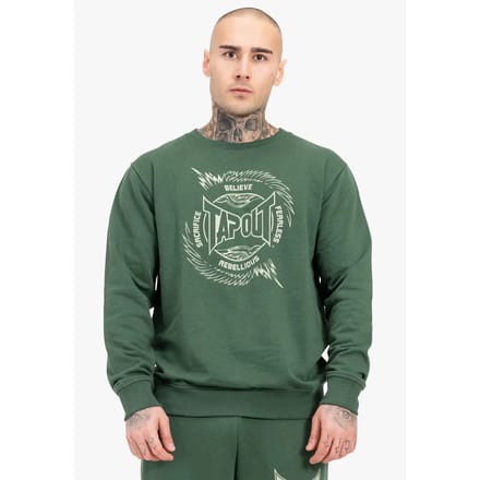 Tapout-sweatshirt Spirit Sweat met ronde hals, normale pasvorm