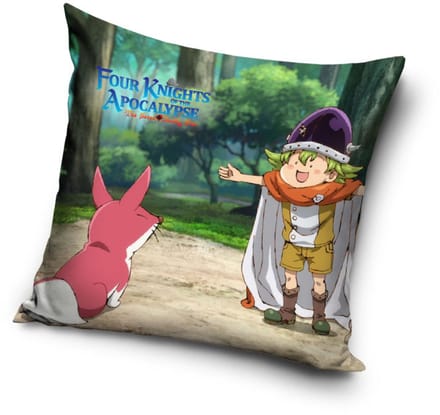Anime Zeven Doodzonden Kussenhoes 40x40 cm Fluweel