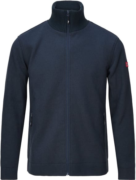 Nordberg Sweater Kjartan - Full Zip - Heren - Navy - Maat M