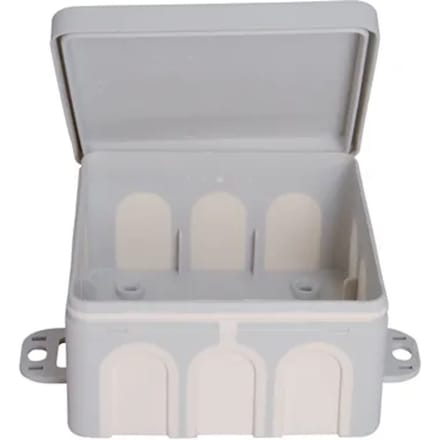 Kopp Kabeldoos + Doordruk Membramen Ip54 80x80x40mm Grijs