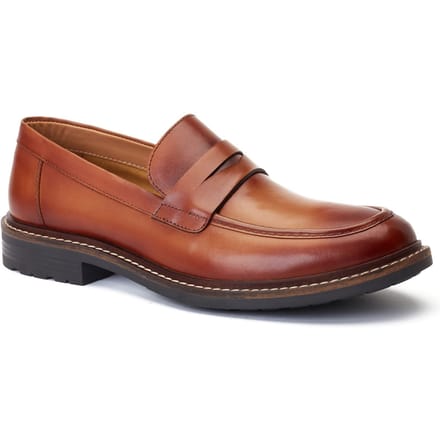 Base London Ivey Leren Herenpantoffels Burnt Tan