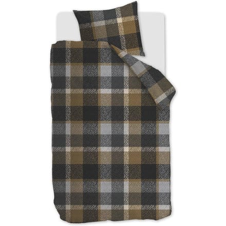 Beddinghouse Marnix dekbedovertrek - Eenpersoons - 140x200/220 - Grijs