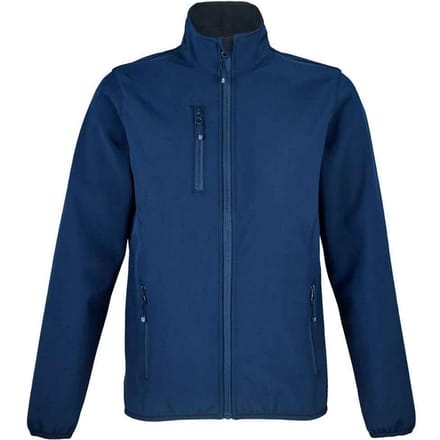 SOLS Dames/Dames Falcon Softshell gerecyclede Soft Shell jas (Afgrond blauw)
