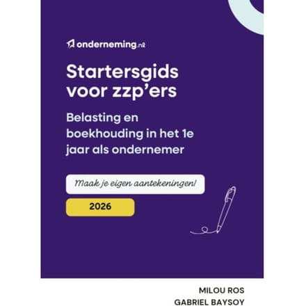Startersgids Voor Zzp'Ers - Milou Ros