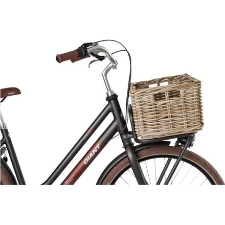Fastrider Zeno Rotan Fietsmand - Naturel - 8L - Handgemaakt