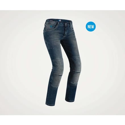 Motorjeans voor dames PMJ Jenny