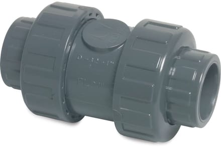 PVC - U Terugslagklep 32 mm Lijmmof