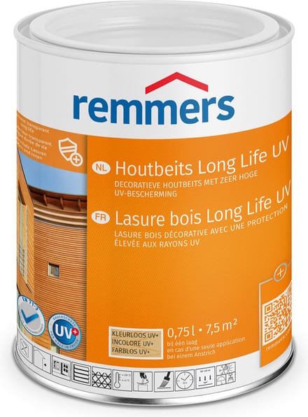 Remmers - Glazuur UV+ 2,5 l, Licht eiken