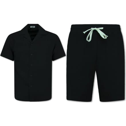 Enos Ribbed oversized shirt zomerset