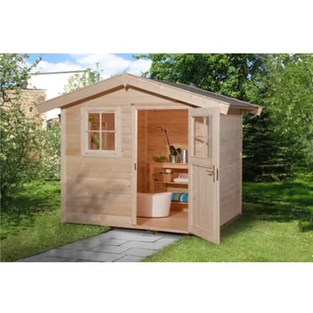 Weka Tuinhuis 123 - Onbehandeld - 301x205cm - 10,4m³