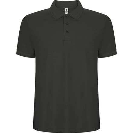 Roly Heren Pegaso Premium Effen Polo Shirt (Donker lood)