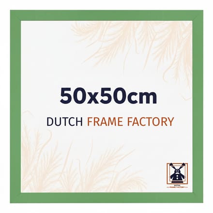 Fotolijst 50x50 cm - MDF - Groen - Benno