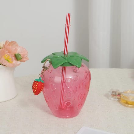 Rode Aardbei Aardbei Strobeker kan geen heet water bevatten rood