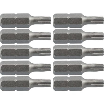 Labor schroefbit TX30x25mm (10 Stuks)