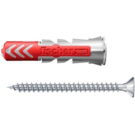 Fischer duopower 8x40 plankbevestiging - inclusief schroeven en stickers