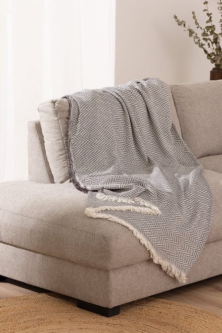 Belmarti Kenya plaid 180 x 260 cm - bruin