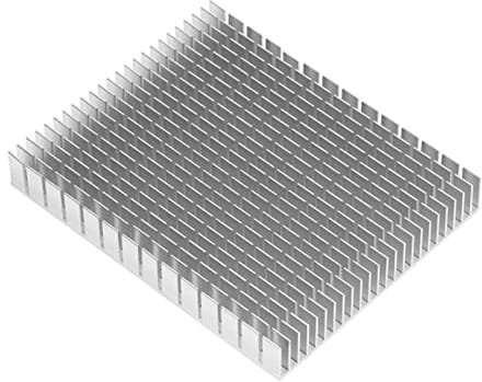 Aluminium Koellichaam voor CPU en Versterker - 150x120x20mm