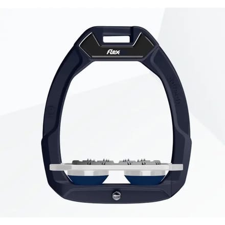 Veiligheidsstijgbeugels Plat Ultra Grip Marine/Grijs/Marine Flex-On Safe-On