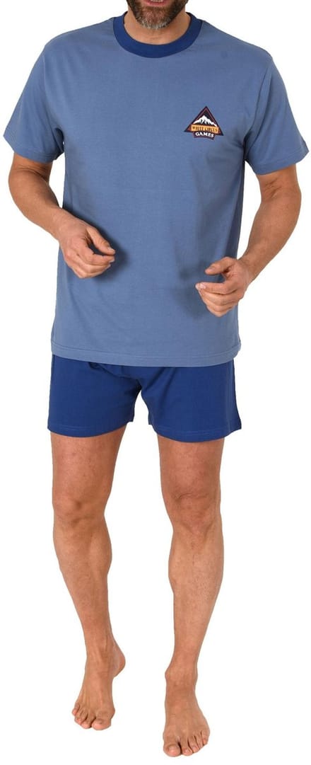 Normann heren pyjama korte mouw