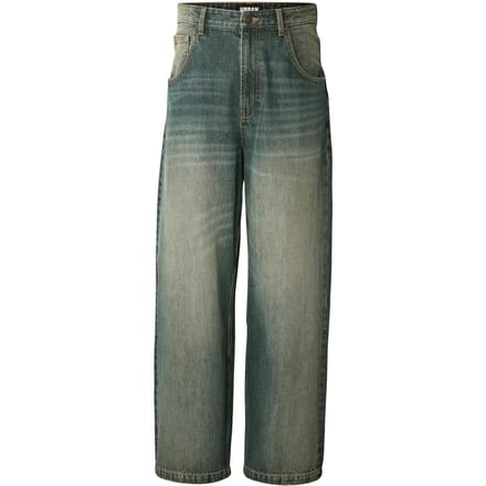 Urban Classics - Super Baggy Jeans Wijde broek - Taille, 34 inch - Blauw