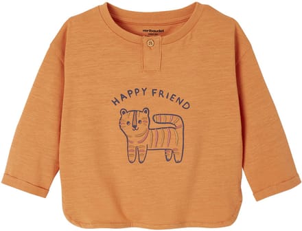 Vertbaudet T-shirt met lange mouwen "leeuw" baby
