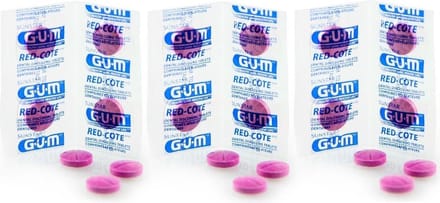 Gum Red-Cote Plakverklikker Tabletten 8x 12 stuks