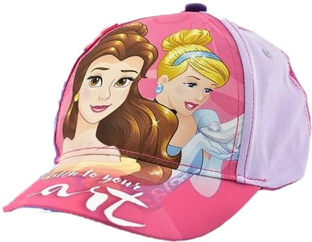 Disney Princess Cap Pet Voor Meisjes - One Size - Met Klittenbandsluiting