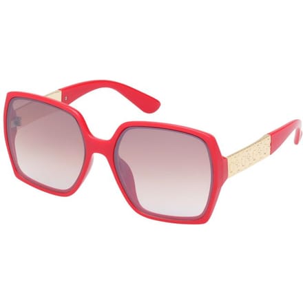Guess Vlinder Dames Glimmend Rood Bruin Kleurverloop GO00031