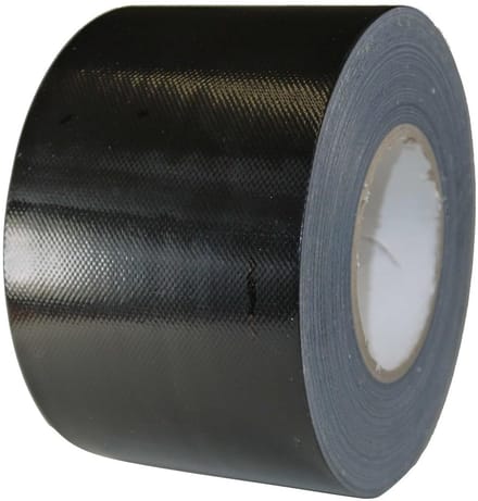 Sterke Professionele Duct Tape Zwart - 100mm x 50m - Zeer Scheurvast