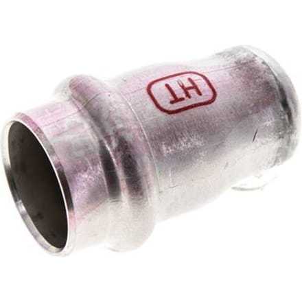End Cap - 18mm Persmof - RVS