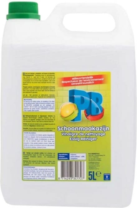 3x Schoonmaakazijn 5 liter