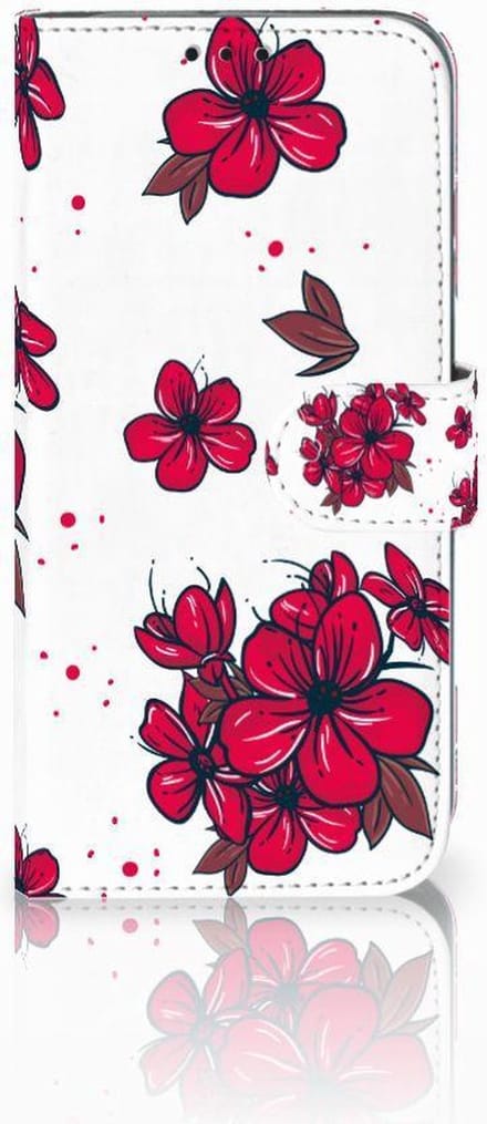 Honor 10 Lite Hoesje Blossom Red