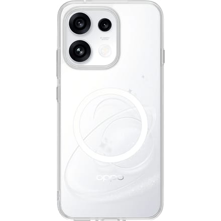 OPPO Reno16 F Back Cover met Magneet Transparant
