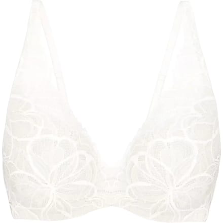 B padded bustier met beugels voor vrouwen Triumph Body Make-Up Illusion Lace