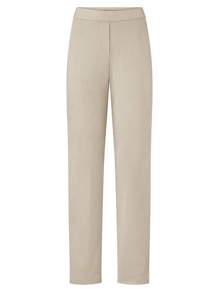 Broek Van Peter Hahn beige