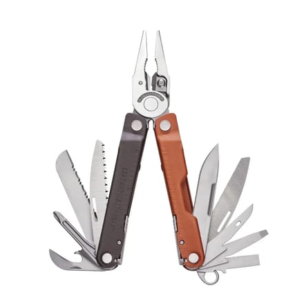 Leatherman Rebar® Multitool Burnt Sienna – Klassieke Multitool Met Volledige Vergrendeling