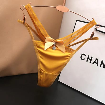 String-Dames-Oranje-Goedkoop-Opwindend-Diamant-Erotisch-Sexy-Lingerie