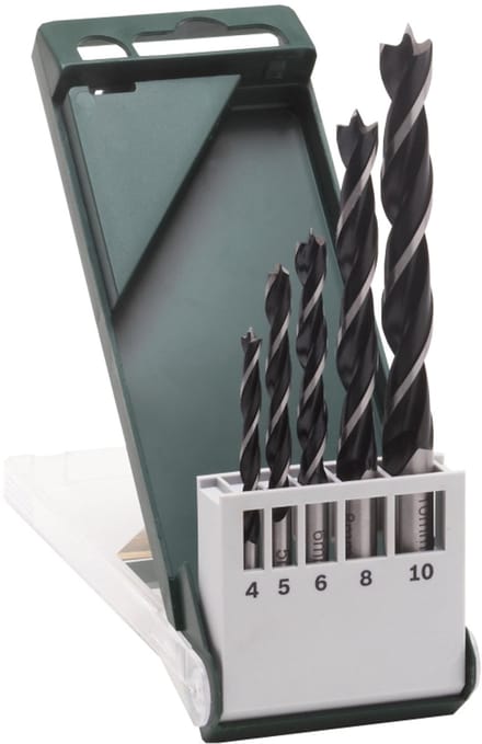 Bosch Accessories 2609255214 Hout-spiraalboorset 5-delig 4 mm, 5 mm, 6 mm, 8 mm, 10 mm Cilinderschacht 1 set(s)
