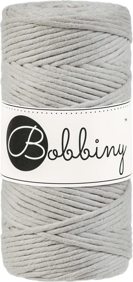 Bobbiny Macrame Triple Twist 3 mm - Beige