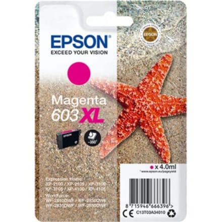 Epson Inktcartridge 603XL (C13T03A34010) Magenta Hoge capaciteit